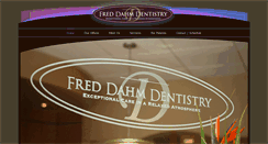 Desktop Screenshot of freddahmdentistry.com